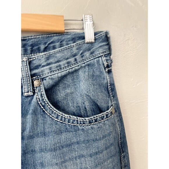 Wrangler Retro Jeans Mens 31x32 Slim Boot Cut Cowboy Rodeo Western Ranch Stretch - Picture 3 of 10